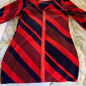 Hello Miss Exposed Zipper Dress